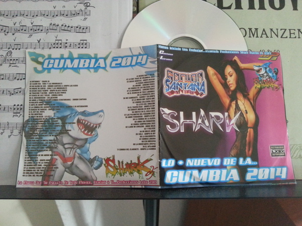 Lo + Nuevo de la Cumbia 2014 - Sonido Santana - Shark DJ